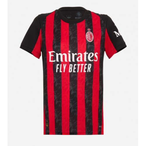AC Milan Hjemmebanetrøje Dame 2025-26 Kortærmet